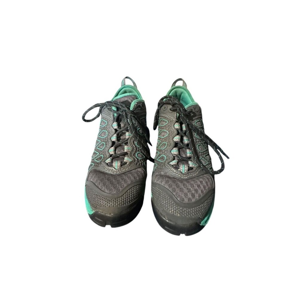 Women's Danner Extrovert 52140 Gray Hiking Shoes Gray Turquoise Womens Sz 6 M - Picture 3 of 11
